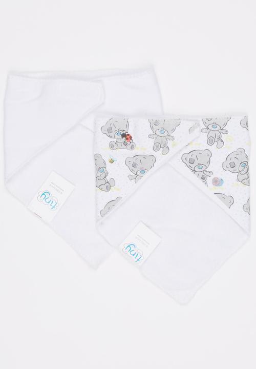Character Baby - Tatty Teddy 2 Pack Bandana Bib Multi-colour