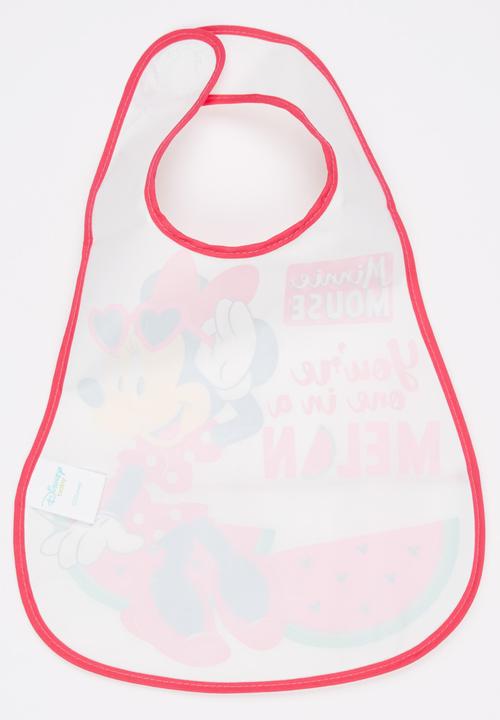 Character Baby - Minnie Bib Catcher Dark Pink