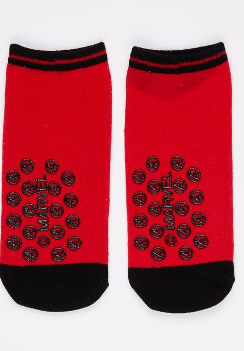 Character Fashion - Avengers Slipper Sock Dark Pink