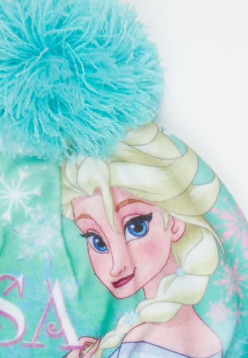 Character Fashion - Frozen Beanie and Glove Set Multi-colour