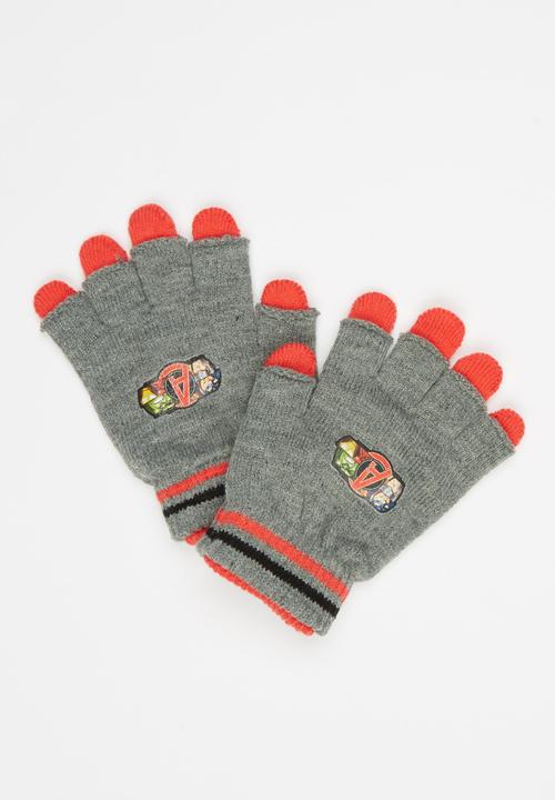 Character Fashion - Avengers 2 Pack Gloves Multi-colour