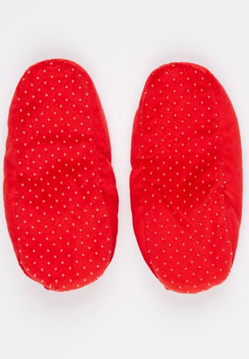 Character Fashion - Spiderman Sherpa Slippers Multi-colour