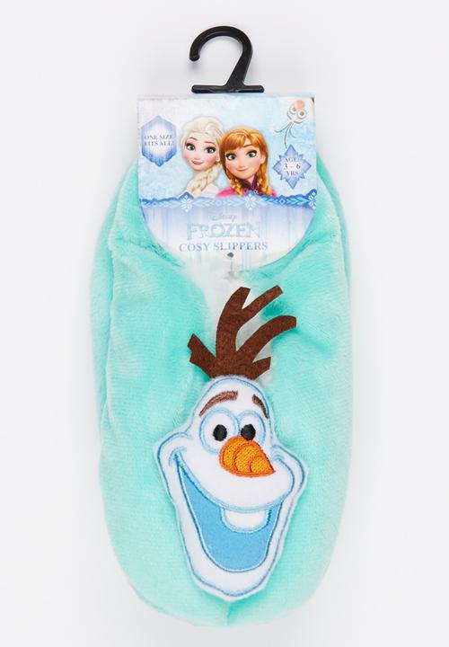 Character Fashion - Olaf Sherpa Slippers Multi-colour