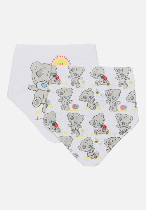 Character Baby - Tiny Tatty Teddy 2 Pack Bandana Bibs Multi-colour