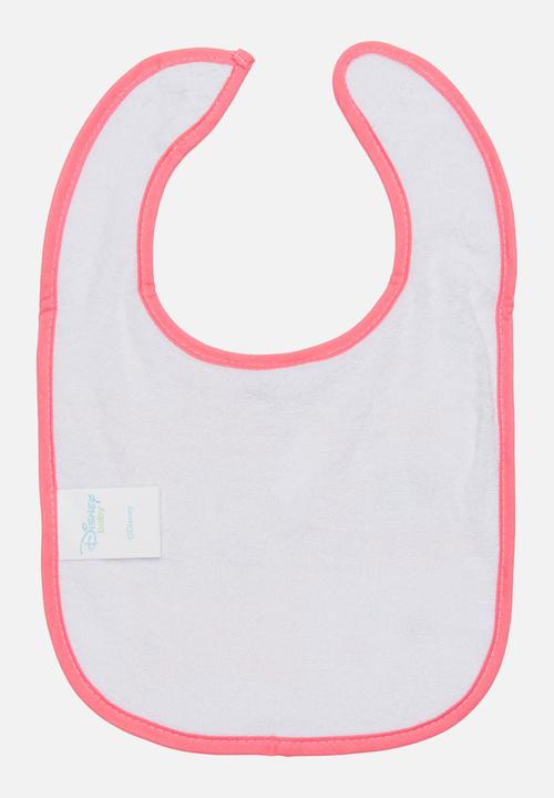 Character Baby - Minnie Mouse Jersey Bib Multi-colour