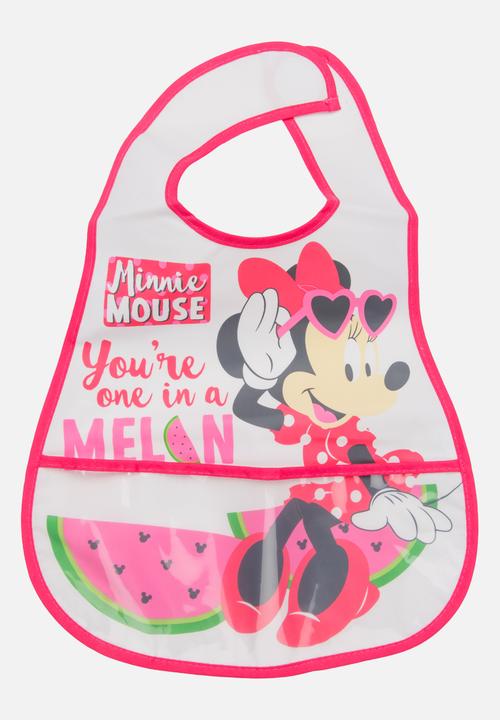 Character Baby - Minnie Mouse Catcher Bib Multi-colour