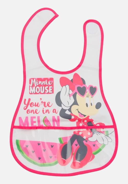 Character Baby - Minnie Mouse Catcher Bib Multi-colour