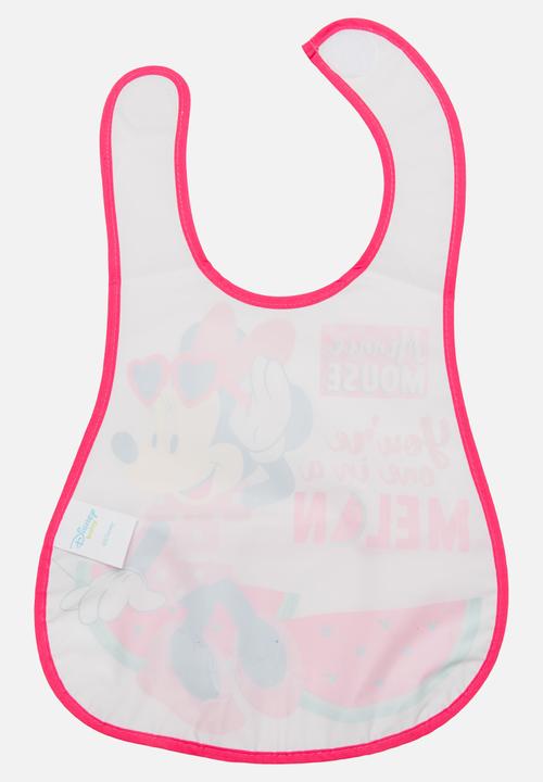 Character Baby - Minnie Mouse Catcher Bib Multi-colour