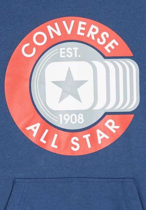 Converse - Graphic Pullover Navy