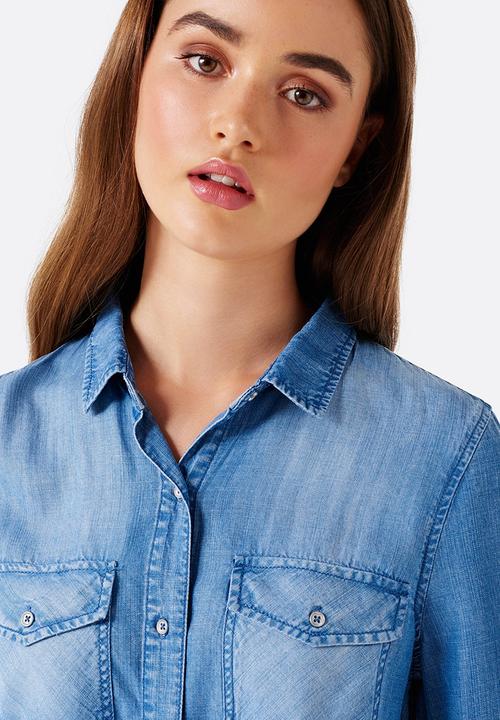 Forever New (Spree) - Sofi Denim Shirt Blue