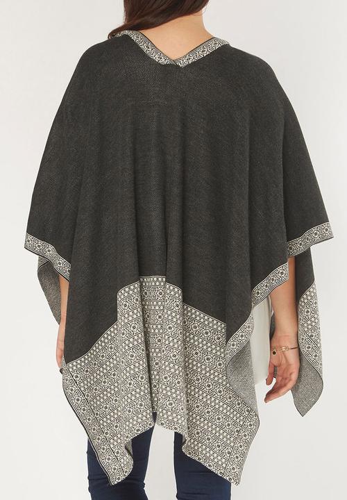 EVANS - Folk Wrap Grey