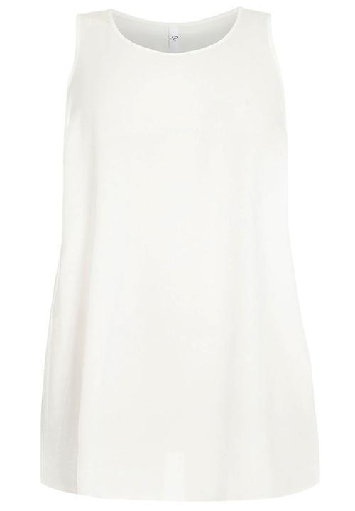 EVANS - Flowy Vest White