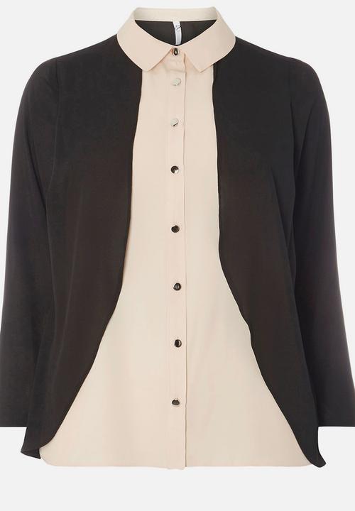 EVANS - 2-in-1 Shirt Pale Pink