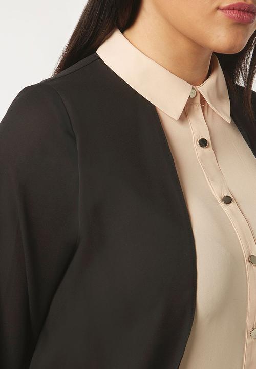 EVANS - 2-in-1 Shirt Pale Pink