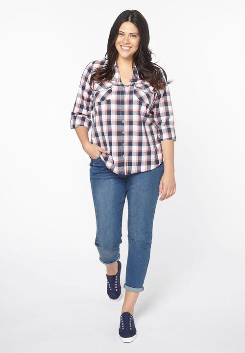 EVANS - Check Shirt Multi-colour