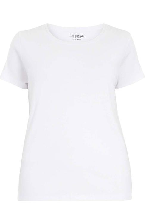 EVANS - Essential Round Neck T-shirt White