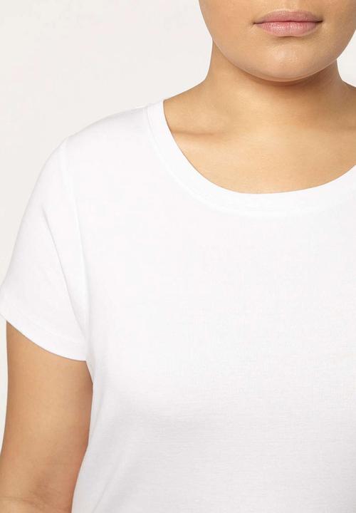 EVANS - Essential Round Neck T-shirt White