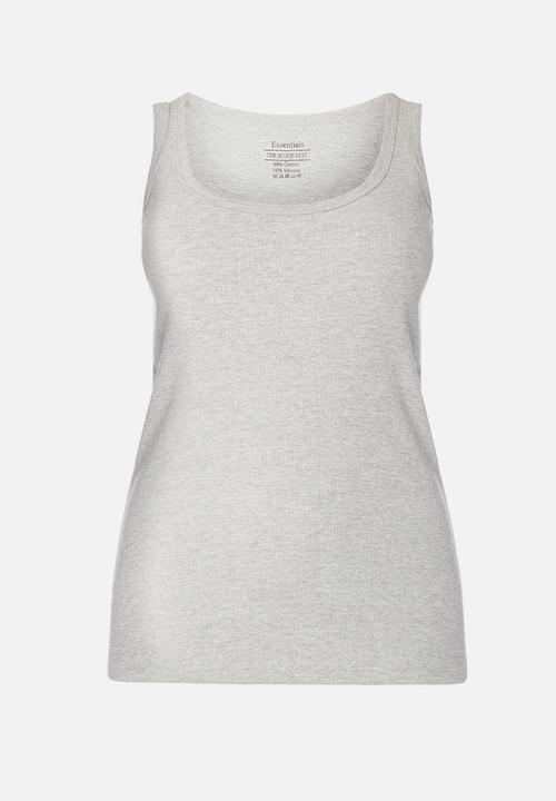 EVANS - Essential Vest Grey