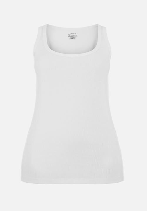 EVANS - Essential Vest White
