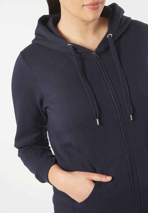 EVANS - Basic Hoody Navy