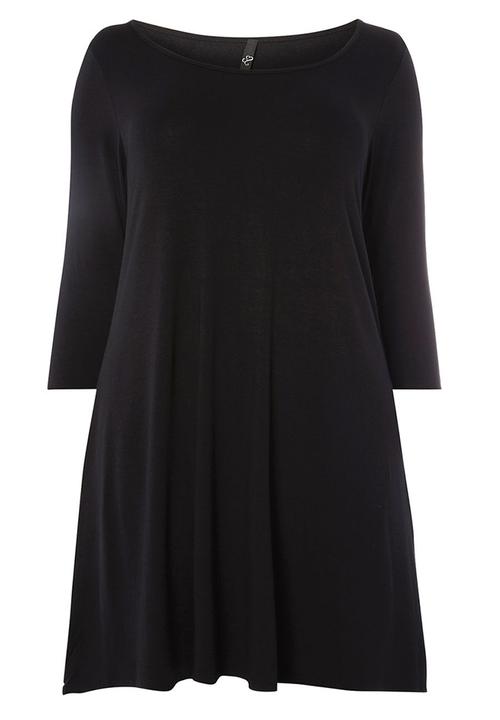 EVANS - Swing Tunic Black