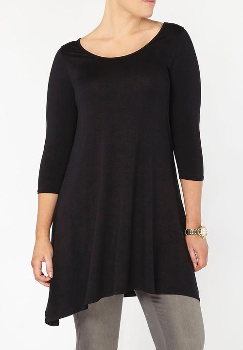 EVANS - Swing Tunic Black