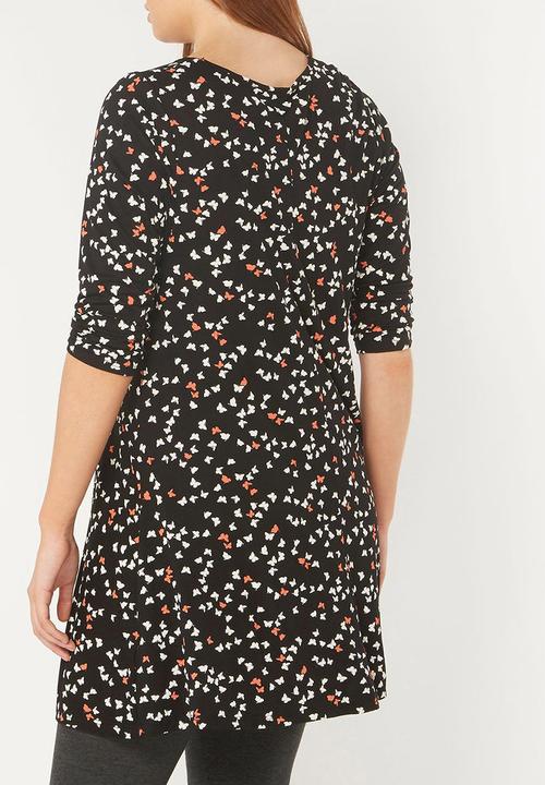 EVANS - All-over Print Swing Tunic Multi-colour