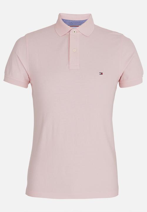 Tommy Hilfiger - Slim Fit Polo Golfer Pale Pink