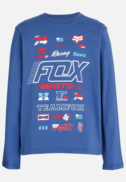 Fox - Edify Tee Blue