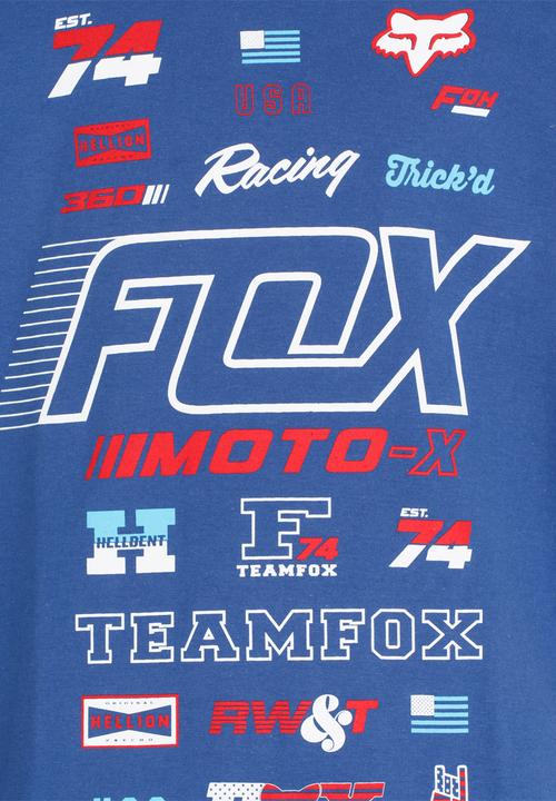 Fox - Edify Tee Blue