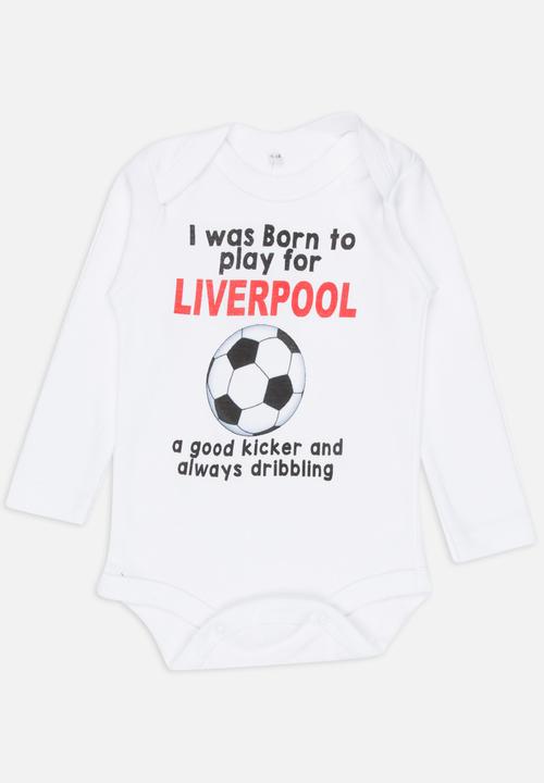 Funky Shop - Slogan Baby Grow White
