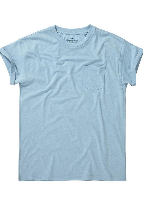 Next - Crew-neck tee Mid Blue