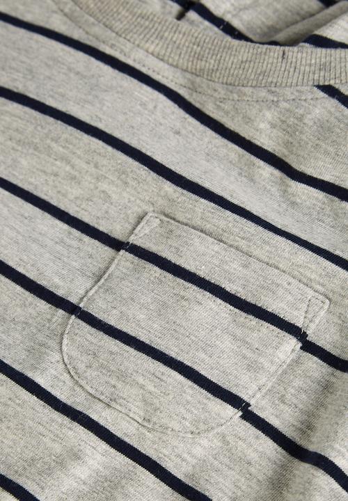 Next - 2-pack Stripe Hoodie Blue/Grey