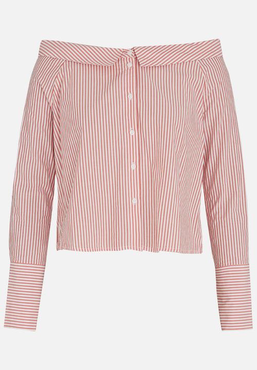 ONLY - Bambi Boxy Shirt Red