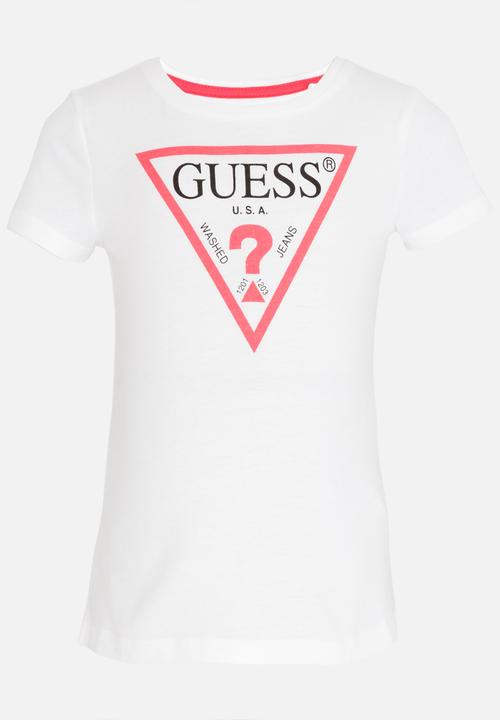 GUESS - Original Tri Tee White