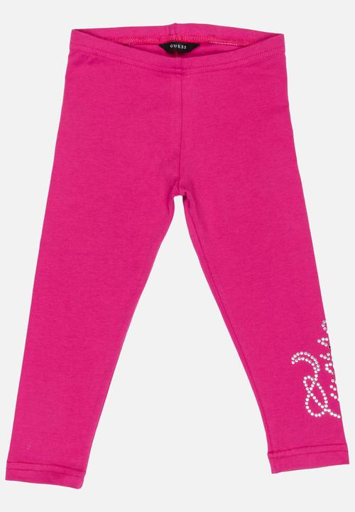 GUESS - Girls Basic Dark Pink Leggings