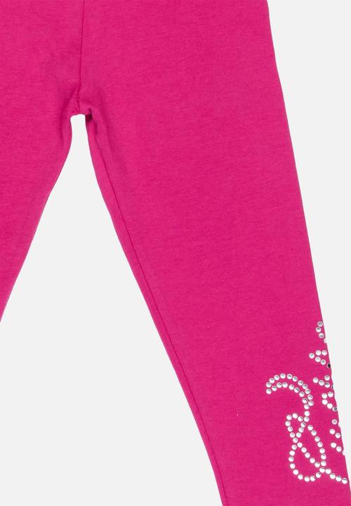 GUESS - Girls Basic Dark Pink Leggings