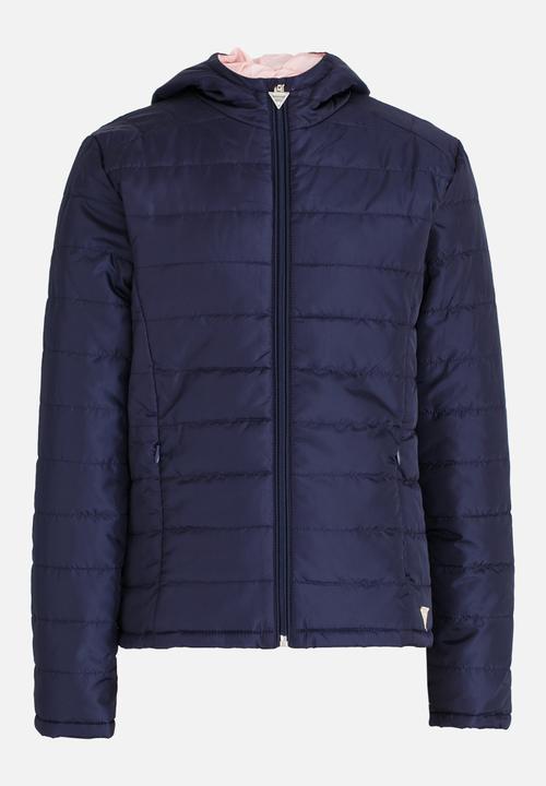 GUESS - Girls Puffer Jacket Dark Blue