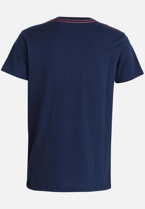 GUESS - Peace Out Tee Dark Blue