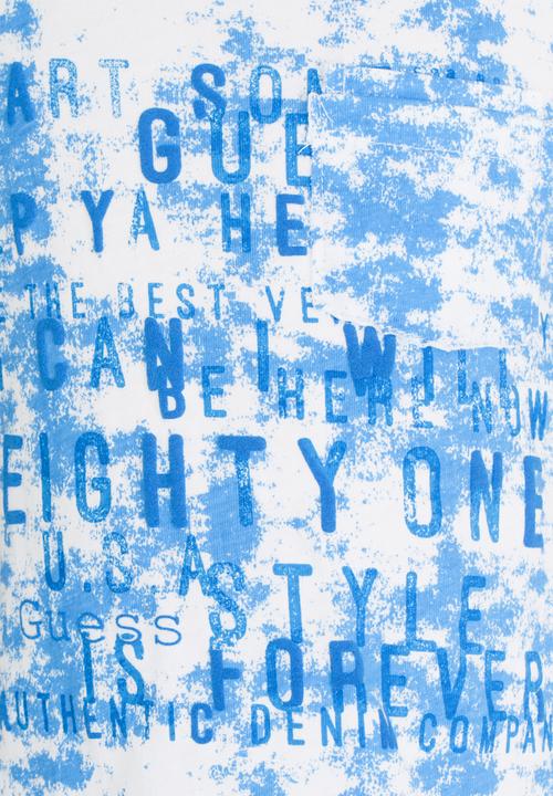 GUESS - Splatter Tee White