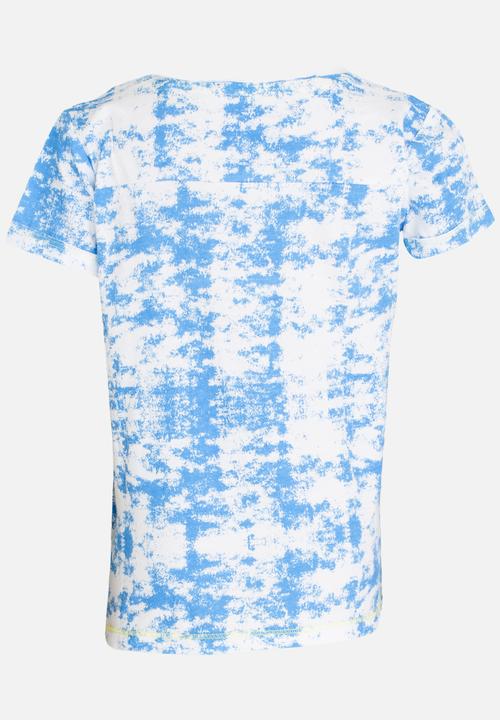 GUESS - Splatter Tee White