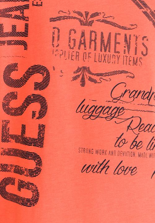 GUESS - Peace Out Tee Orange