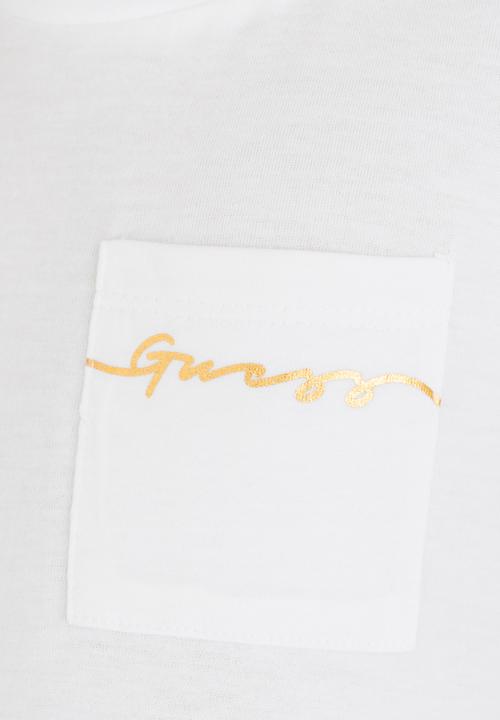 GUESS - Guess Pocket Tee White