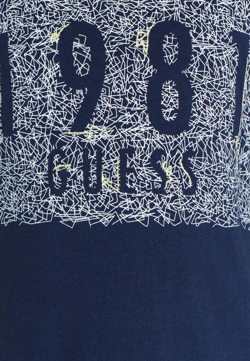 GUESS - 1981 Tee Dark Blue