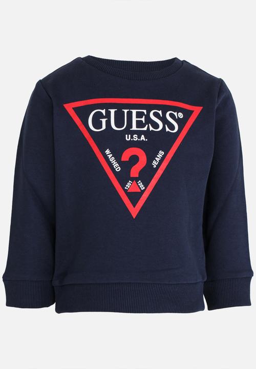 GUESS - Boys Active Top Dark Blue