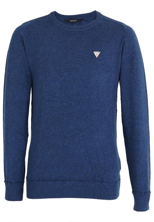 GUESS - L/S Classic Guess Knit Top Blue