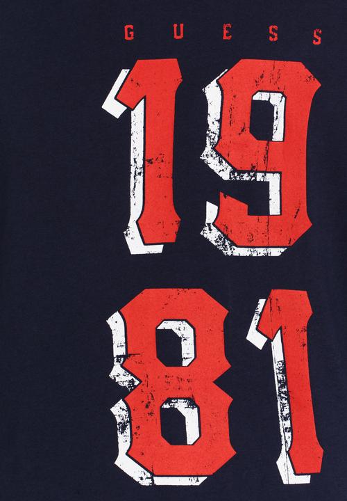 GUESS - Boys 1981 Tee Dark Blue