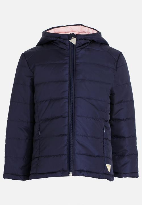 GUESS - Girls Puffer Jacket Dark Blue
