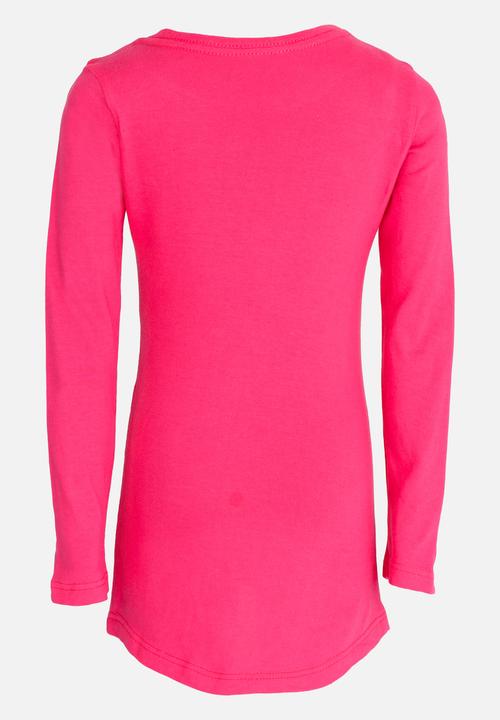 GUESS - 3 Guess Tri Tee Dark Pink