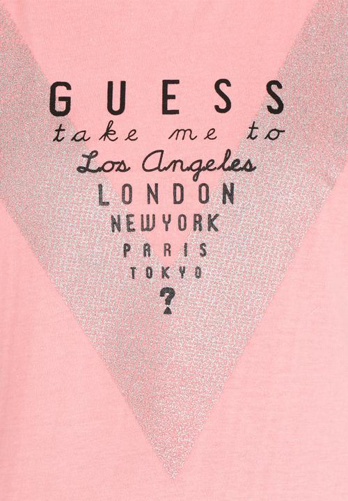 GUESS - Tri Tee Coral